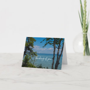Sailing At Mackinac Thinking Of You Card