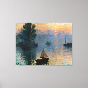Sailing at Sunrise Canvas Print