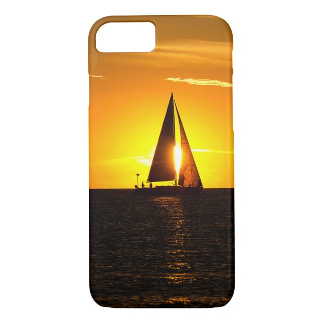 Sailing at Sunset Case-Mate iPhone Case (Back)