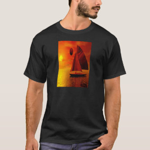 Sailing at Sunset T-Shirt