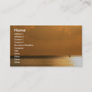 Sailing Away Business Card
