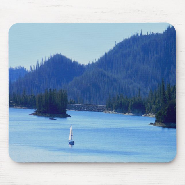 Sailing away..... mouse mat (Front)
