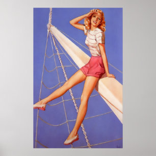 Sailing Away Poster