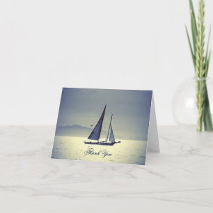 Sailing Away Thank You Card