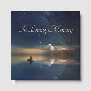 Sailing Away to the Clouds Funeral  Guest Book