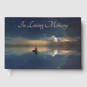 Sailing Away to the Clouds Funeral  Guest Book