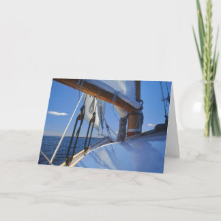 Sailing Blank Note Card