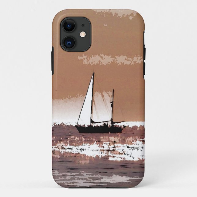 SAILING BOAT Case-Mate iPhone CASE (Back)