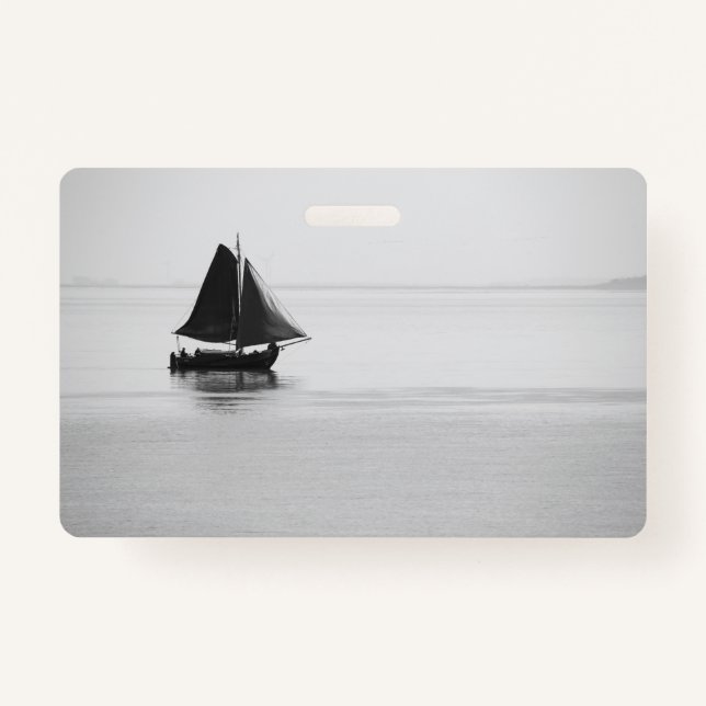 Sailing boat ID badge (Front)
