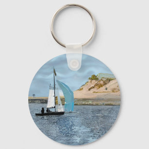 SAILING BOAT KEY RING