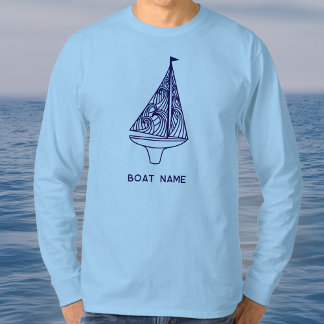 Sailing Boat Name Nautical T-Shirt