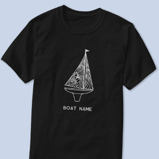 Sailing Boat Name Nautical T-Shirt