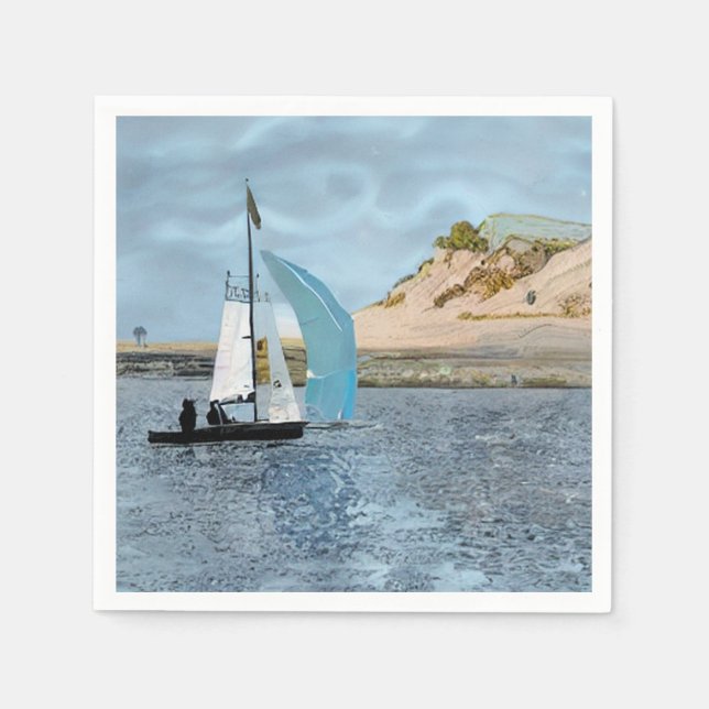 SAILING BOAT NAPKIN (Front)