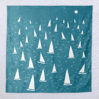 Sailing Boat Nautical Tapestry