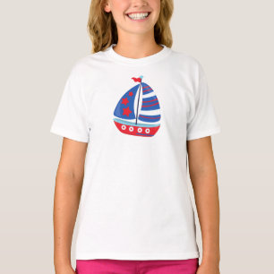 Sailing Boat, Sailor, Sailing, Sails, Ship, Boat T-Shirt