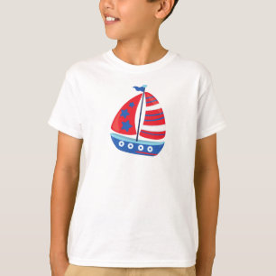 Sailing Boat, Sailor, Sailing, Ship, Sails, Boat T-Shirt