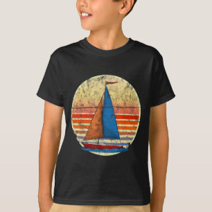 Sailing Boat Skipper Yacht Sailing Club Learn to T-Shirt