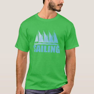 Sailing Boat Water Sports Wind gift boy T-Shirt