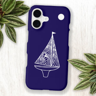 Sailing Boat Yacht Navy Blue
