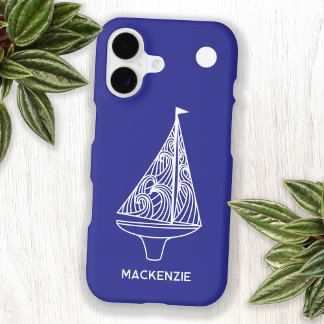 Sailing Boat Yacht Personalized Custom Name