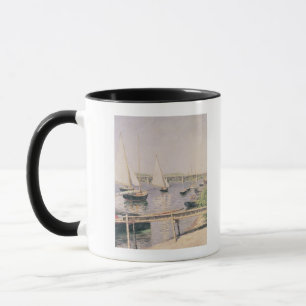 Sailing boats at Argenteuil, c.1888 Mug