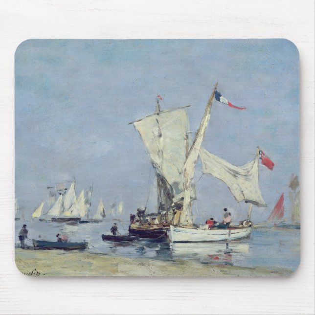 Sailing Boats, c.1869 Mouse Mat (Front)