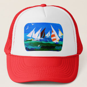 'Sailing Boats' hat