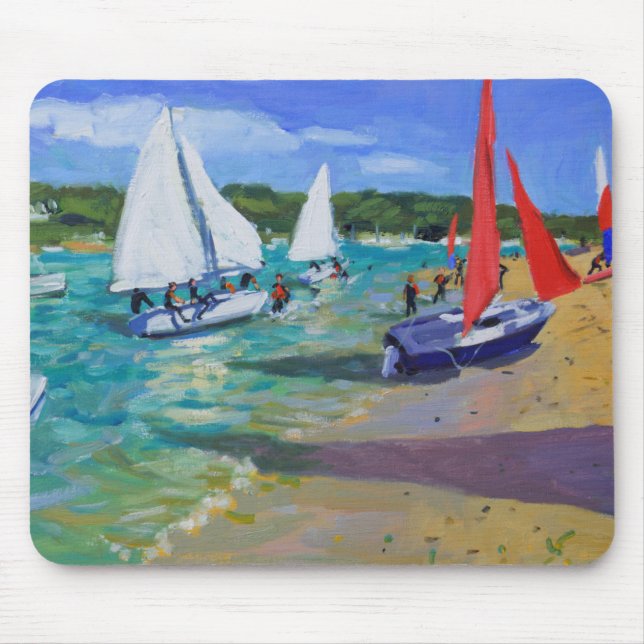 Sailing Boats Mouse Mat (Front)