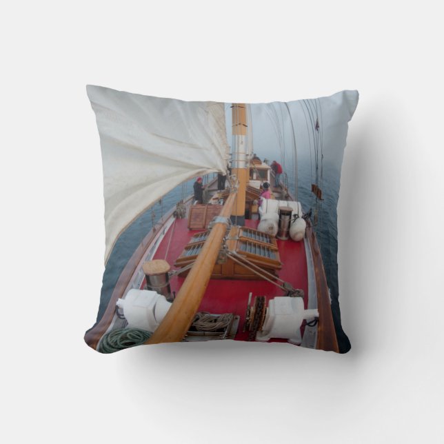Sailing Boundary Pass Cushion (Front)