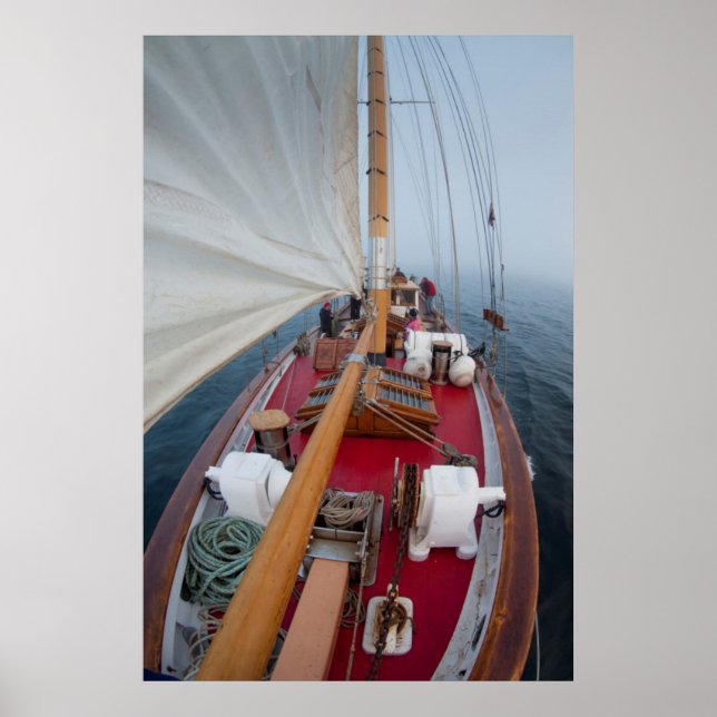 Sailing Boundary Pass Poster (Front)