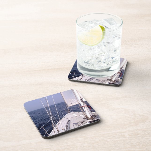 Sailing - Bring me that horizon! Beverage Coaster (Right Side)