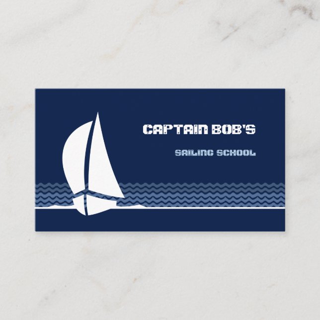 Sailing Business Card (Front)