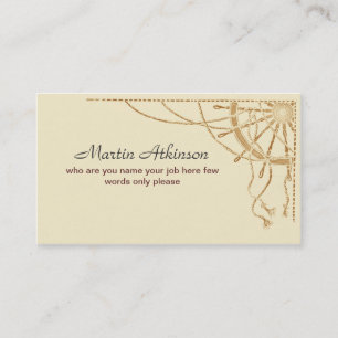 sailing business card