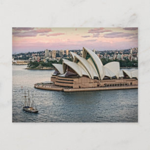 Sailing by the Sydney Opera House Postcard