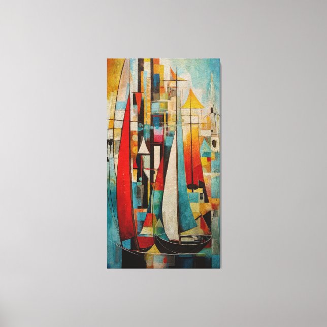 Sailing Canvas Print (Front)