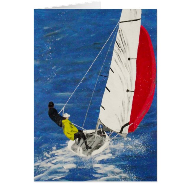 Sailing card (Front)