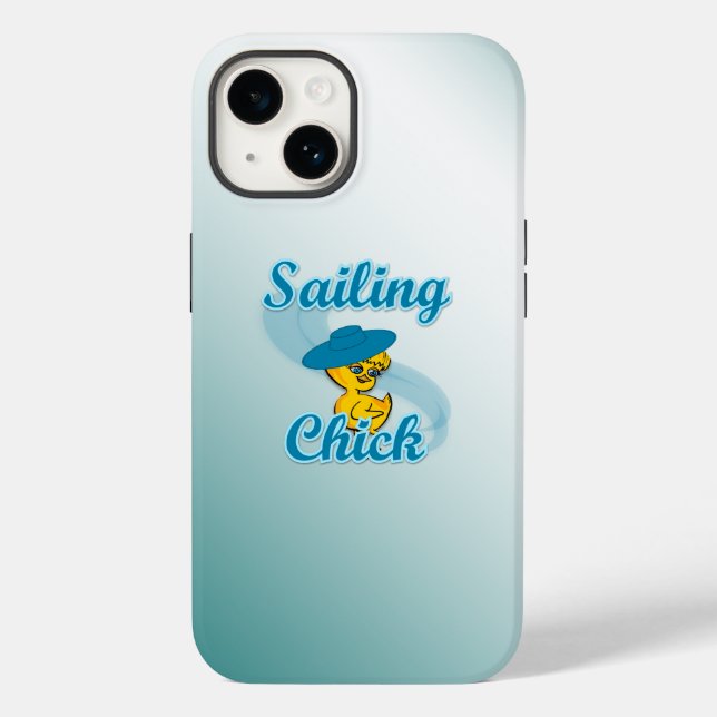 Sailing Chick #3 Case-Mate iPhone Case (Back)