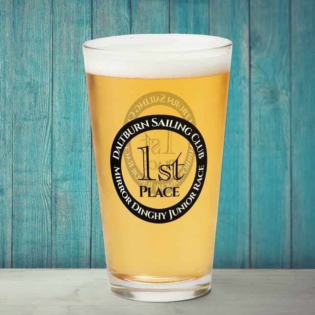 Sailing Club Yachting Race Award Glass (Creator Uploaded)