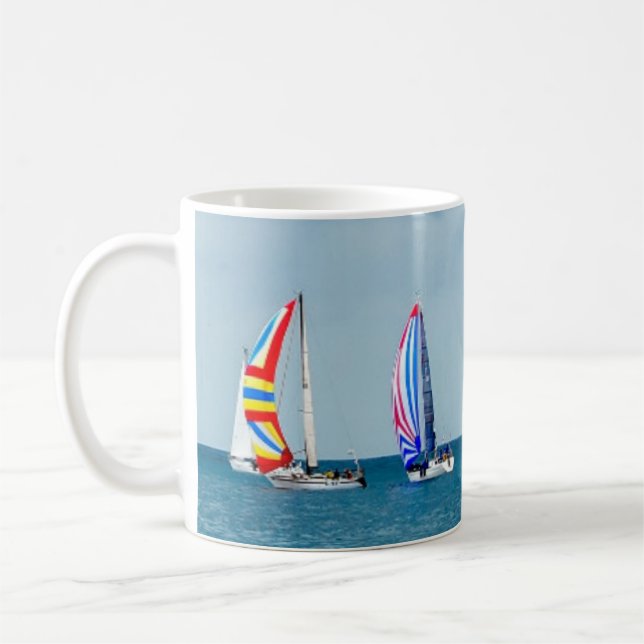 SAILING COFFEE MUG (Left)