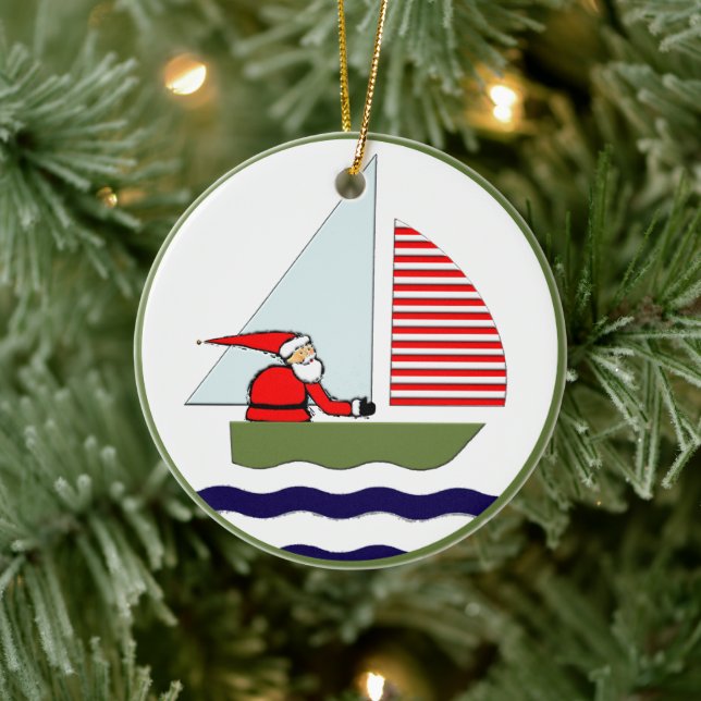 Sailing Collectable  Ceramic Tree Decoration (Tree)