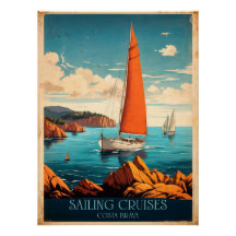 Sailing Cruises Costa Brava Orange Sail