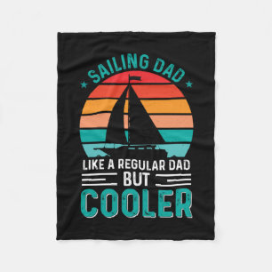 Sailing Dad Fleece Blanket