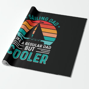 Sailing Dad Wrapping Paper