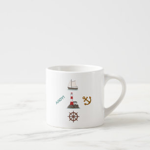 Sailing Design Color Espresso Cup