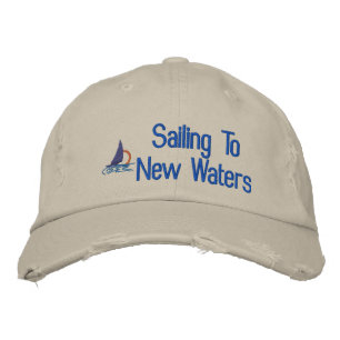 Sailing Embroidered Hat