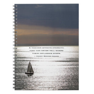 Sailing, for teachers - Spiral Notebook