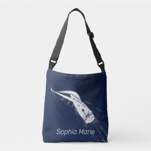 Sailing Freedom Bird's Eye View Crossbody Bag