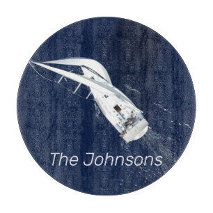 Sailing Freedom Bird's Eye View Cutting Board