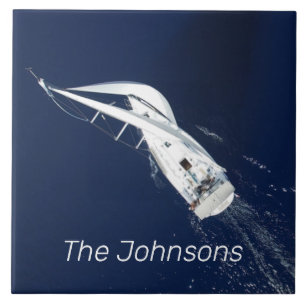 Sailing Freedom Bird's Eye View Tile