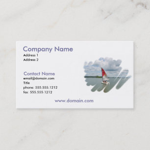Sailing Fun Business Card